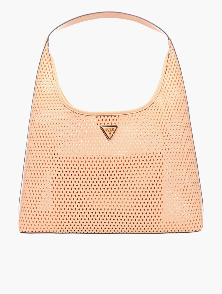 MyRunway | Shop GUESS Apricot Vikky Shoulder Bag for Women from